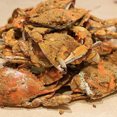 Regular Male Steamed Crabs